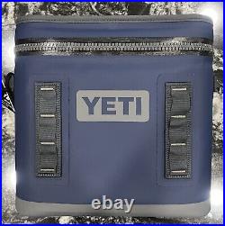 New YETI Hopper Flip 12 Portable Soft Cooler Navy Model GS3130-1