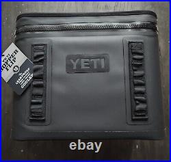 New YETI Hopper Flip 18 Portable Soft Cooler Black Model YHOPFLIP18