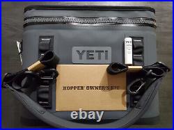 New YETI Hopper Flip 18 Portable Soft Cooler Charcoal Model YHOPFLIP18