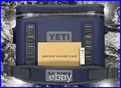 New YETI Hopper Flip 18 Portable Soft Cooler Navy Model GS4634-1
