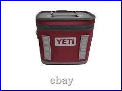 New YETI Hopper Flip 8 Cooler Harvest Red- Fast Shipping