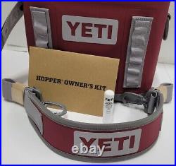 New YETI Hopper Flip 8 Cooler Harvest Red- Fast Shipping