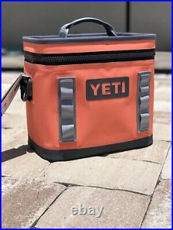 New! YETI Hopper Flip 8 Coral Soft Cooler with Shoulder Strap
