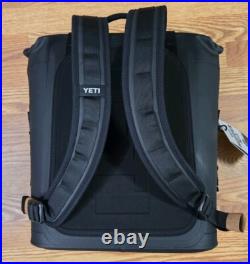 New YETI Hopper M12 Soft Backpack Cooler Black Model HOPPBPM12