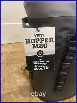 New YETI Hopper M20 Backpack Cooler Charcoal