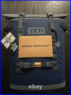 New YETI Hopper M20 Soft Backpack Cooler Navy Updated 2025 Model