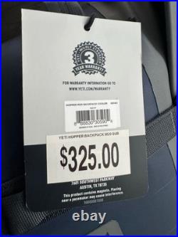 New YETI Hopper M20 Soft Backpack Cooler Navy Updated 2025 Model