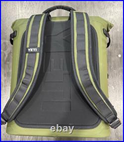 New YETI Hopper M20 Soft Backpack Cooler Olive / Black Updated 2025 Model