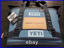 New YETI Hopper M30 2.0 Portable Soft Cooler Nordic Blue Model HOPPERM30