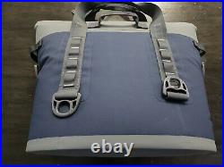 New YETI Hopper M30 Portable Soft Cooler Navy Model GS6148-1 With YETI Hat