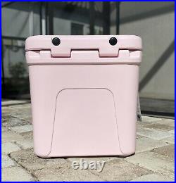 New! YETI Roadie 24 Hard Cooler with Shoulder Strap Ice Pink