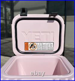 New! YETI Roadie 24 Hard Cooler with Shoulder Strap Ice Pink