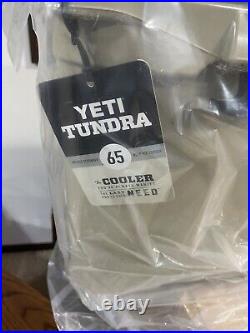 New YETI Tundra 65 Hard Cooler Decoy Tan Olive Camo Logo In Original Box