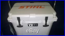 New YETI roadie 20 cooler White Limited Edition STIHL YR20W Display Model