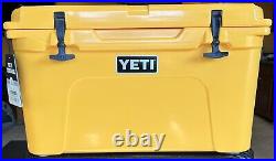 New Yeti Alpine Yellow Tundra 45 Cooler Limited Edition Color Brand New