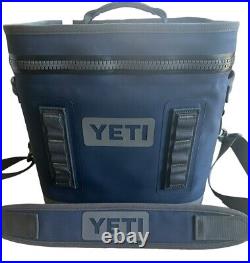New Yeti Cooler Hopper Flip 12 Soft Navy Carry Strap SEE ALL PICS READ