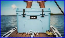 New Yeti Cooler Ice Tundra 35 Blue Outdoor Ice Chest Camping Fishing Boating