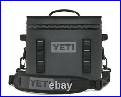 New- Yeti Hopper 12 Flip Portable Cooler Charcoal-new