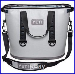 New Yeti Hopper 40 Soft Side Gray Blue Cooler. Beautiful, brand new with tags
