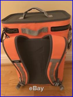 New Yeti Hopper Backflip 24 Backpack Cooler Coral