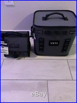 New Yeti Hopper Flip 12 Portable Cooler And DayTrip Lunch Cooler (charcoal)