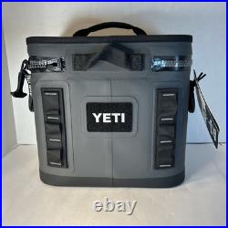 New Yeti Hopper Flip 8 Portable Soft Cooler Charcoal