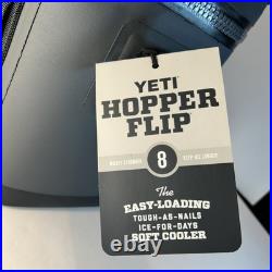 New Yeti Hopper Flip 8 Portable Soft Cooler Charcoal