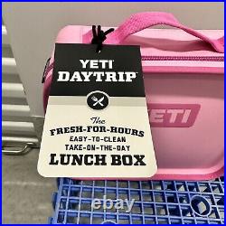 New Yeti Power Pink Daytrip Lunch Box Day Trip Limited Edition Cooler