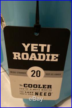 New Yeti Roadie 20 Cooler Reef Blue Out Of Production Discontinued Color