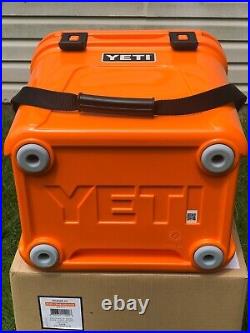 New Yeti Roadie 24 Hard Cooler King Crab Orange In Original Box Retired Color