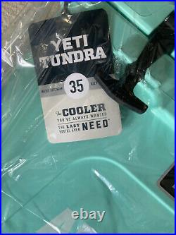 New Yeti Sea Foam Green 35 Tundra Cooler Limited Edition ABSOLUT SAMPLE