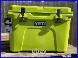 New Yeti Tundra 35 Insulated Hard Cooler, Chartreuse