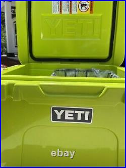 New Yeti Tundra 35 Insulated Hard Cooler, Chartreuse