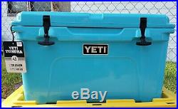 New Yeti Tundra 45 Cooler Ice Chest Blue Reef Color Outdoorsman Fisherman