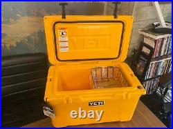 New Yeti Tundra 45 Limited Edition Alpine Yellow Hard Cooler With Tag