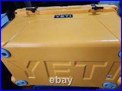 New Yeti Tundra 45 Limited Edition Alpine Yellow Hard Cooler With Tags