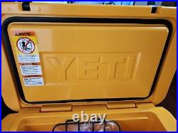 New Yeti Tundra 45 Limited Edition Alpine Yellow Hard Cooler With Tags