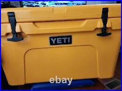 New Yeti Tundra 45 Limited Edition Alpine Yellow Hard Cooler With Tags