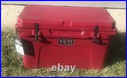 New Yeti Tundra 45 Limited Edition Harvest Red Hard Cooler With Tag