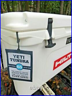 New Yeti Tundra 65 Quart Cooler Hilti White Color