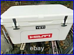 New Yeti Tundra 65 Quart Cooler Hilti White Color