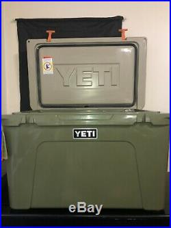 New Yeti Tundra Cooler 105 High Country Limited Edition With Olive Ramblers