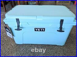 New with tags YETI TUNDRA 45 SEAFOAM COOLER Rare Limited Edition Color