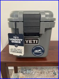 New with tags Yeti Loadout Gobox 15 Gear Case Camp Green READ DESCRIPTION