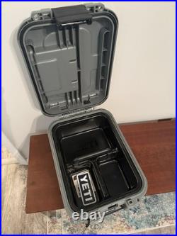 New with tags Yeti Loadout Gobox 15 Gear Case Camp Green READ DESCRIPTION