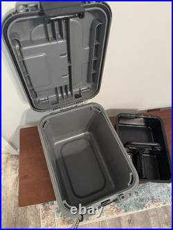 New with tags Yeti Loadout Gobox 15 Gear Case Camp Green READ DESCRIPTION