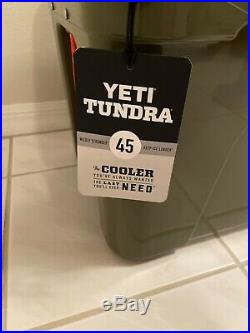 Out Of Production Two Tone Yeti High Country Tundra 45 Cooler -nwt Unregestered