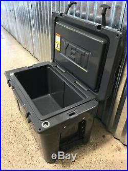 Out Of Production Yeti 45 Tundra Cooler In Charcoal Color! Rare Color