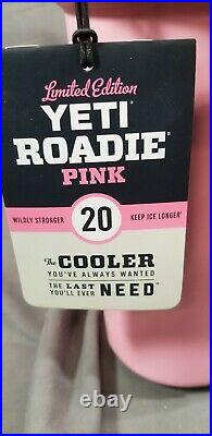 Pink YETI Roadie 20 cooler DISCONTINUED STYLE & COLOR NEW IN BOX