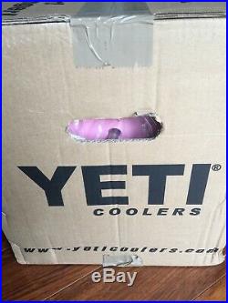 Pink Yeti Cooler Limited Edition Roadie 20 withPink Yeti Hat